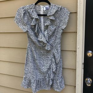 Patterned Mini Dress